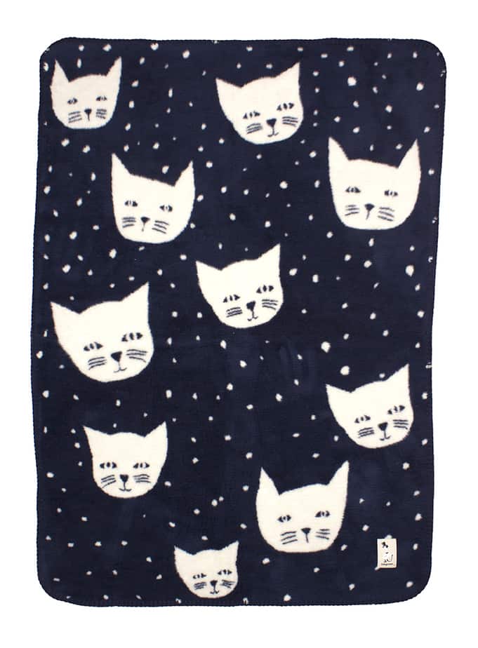 classic baby boy baby blanket with cats design fabulous goose
