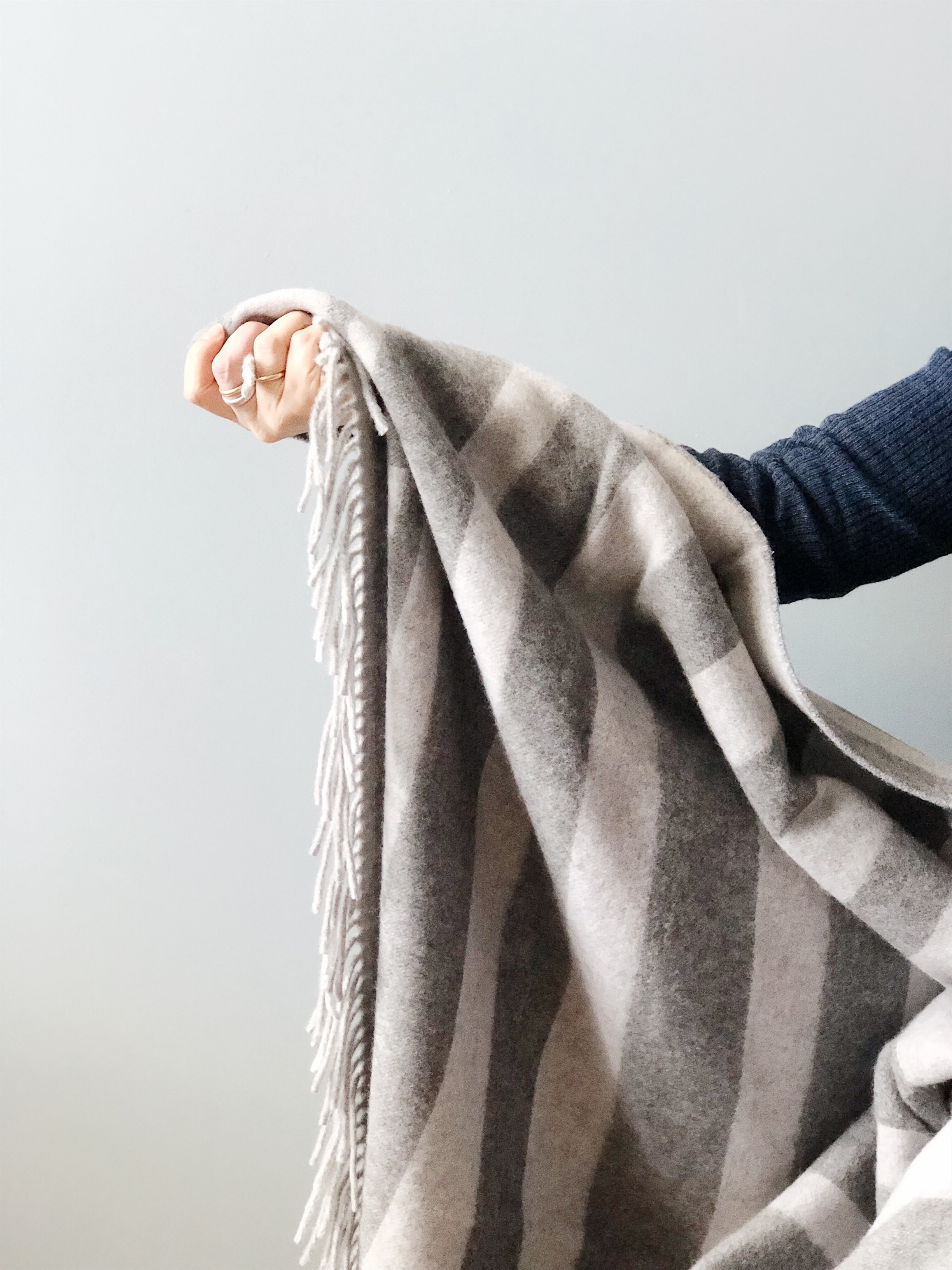 Insight merino wool blanket by fabgoose